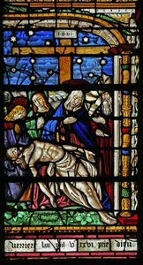 Fenêtre w19 - La Pietà - French School