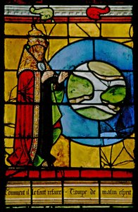 Dieu crée le ciel autour de la terre