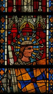 Fenêtre w203 représentant Saint Candide