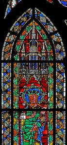 Fenêtre w204 représentant Sainte Marine