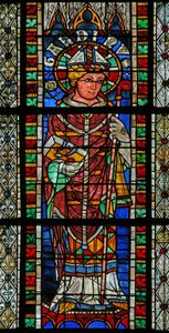 Fenêtre w207 représentant Saint Garonius - French School