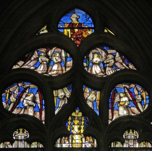 Saint Jacques et les anges - French School