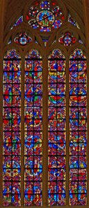 Fenêtre de Saint Denis et Saint Vincent