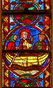Scène de la vie de Saint Thomas : Thomas part en Inde avec Abanes - French School