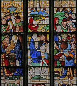 Fuite en Égypte, dans le Temple avec Siméon, Christ avec les docteurs dans le Temple