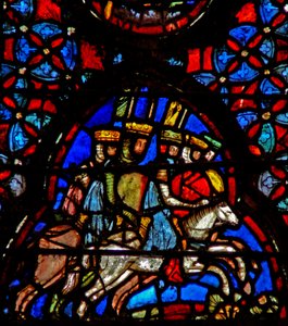 Les rois Amorites fuient - French School