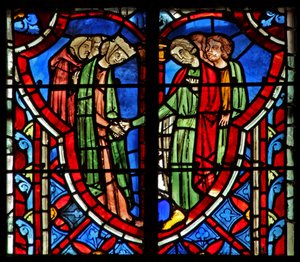 La fête du mariage de Samson. Juges XIV 10 - French School