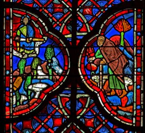 Dieu punit ceux qui pillent la vigne. Is III 14-15 - French School