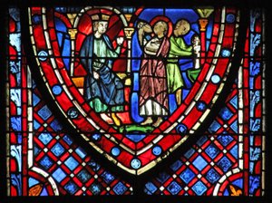 Saint Jean et la coupe empoisonnée - French School