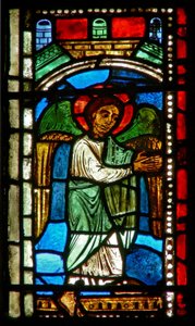 Fenêtre wXV représentant un ange