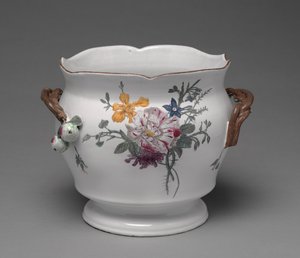 Refroidisseur à vin, fabriqué par la manufacture de Joseph-Gaspard Robert, vers 1760 - French School
