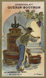 Presse à vin - French School