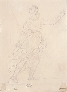 Femme de dos, 1813 - French School