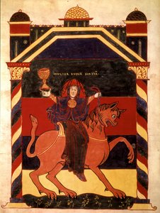 Femme montée sur la Bête (monstrueuse)