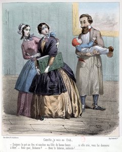 Femmes laissant leurs maris s