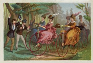 Femmes à vélo - French School