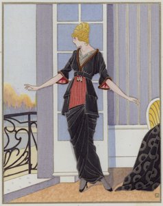 Mode féminine des années 1910 par le designer Bechoff-David - French School