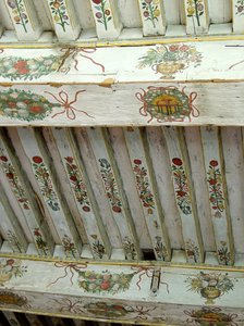 Poutres en bois, Château d