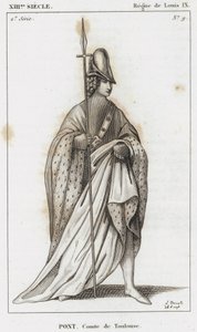 XIIIe siècle, Règne de Louis IX, Pont, Comte de Toulouse - French School