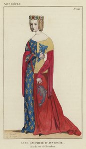 XIVe siècle, Anne Dauphine d