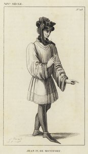 XIVe siècle, Jean IV de Montfort - French School