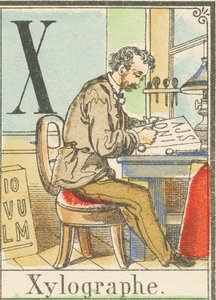 Xylographie - French School