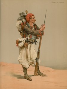 Zouave en Sentinelle - French School
