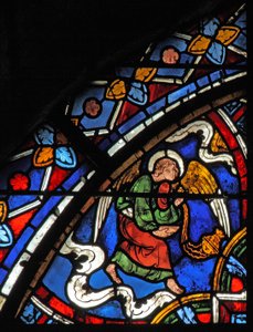 Un ange encensant - French School