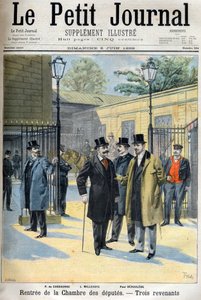 Réouverture de la chambre des députés, illustration dans "Le Petit Journal" du 5 juin - French School