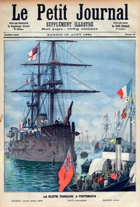 La flotte française à Portsmouth : navire amiral « Marengo », l