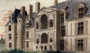 Vue du château d