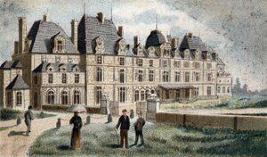Vue du château d