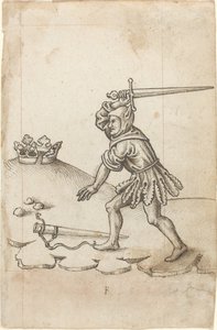"Ne cassez pas la couronne" [fol. 43 recto] - French early 16th Century
