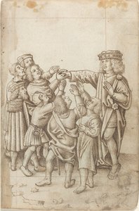 "Ne donnez pas votre main droite à tout le monde" [fol. 13 recto] - French early 16th Century