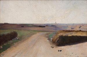 Un paysage. L
