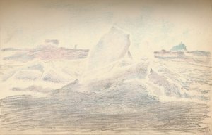 Glace près du Fram, 4 juillet 1894, 1897 - Fridtjof Nansen