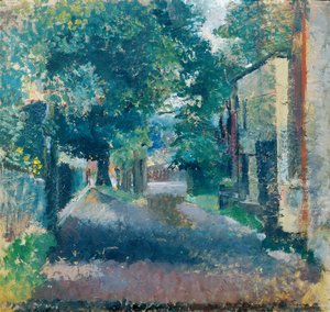 Chemin à Hronov
