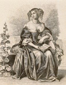 Portrait de Madame de Sévigné - Friedrich (after) Bouterwek