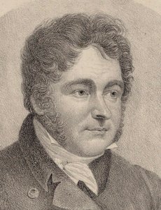 Portrait du compositeur Johann Bernhard Logier 1777-1846 - Friedrich August Fricke