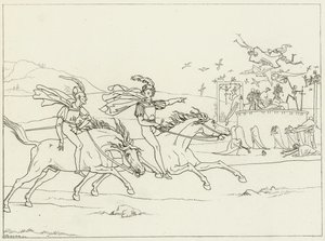 Illustration pour le Faust de Goethe - Friedrich August Moritz Retzsch