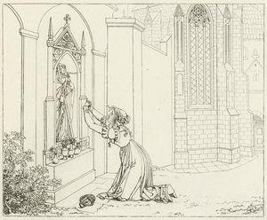 Illustration pour le Faust de Goethe - Friedrich August Moritz Retzsch