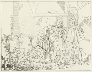 Illustration pour le Faust de Goethe - Friedrich August Moritz Retzsch