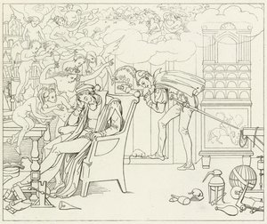 Illustration pour le Faust de Goethe