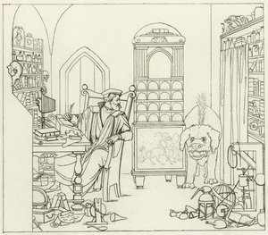 Illustration pour le Faust de Goethe - Friedrich August Moritz Retzsch
