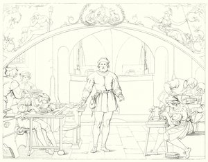 Illustration pour Le Chant de la Cloche de Schiller - Friedrich August Moritz Retzsch