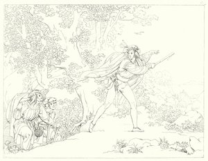 Illustration pour Le Chant de la Cloche de Schiller - Friedrich August Moritz Retzsch