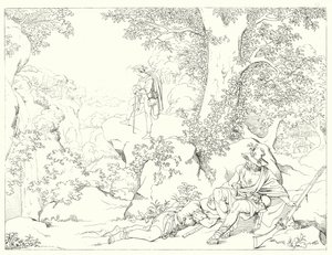 Illustration pour Le Chant de la Cloche de Schiller - Friedrich August Moritz Retzsch