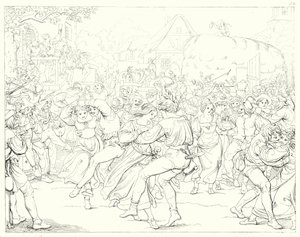 Illustration pour Le Chant de la Cloche de Schiller - Friedrich August Moritz Retzsch