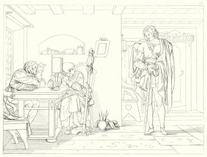 Illustration pour le Lied von der Glocke de Schiller, ou Le Chant de la Cloche - Friedrich August Moritz Retzsch