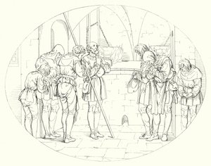 Illustration pour le Lied von der Glocke de Schiller, ou Le Chant de la Cloche - Friedrich August Moritz Retzsch